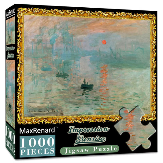 Jigsaw Puzzles 1000 Pieces 50*70Cm the Kiss Oil Painting Art Puzzles Toys for Adults Family Games Home Decoration Gift