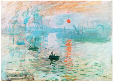 Masterpieces to Recompose - Impression, Sunrise by Claude Monet