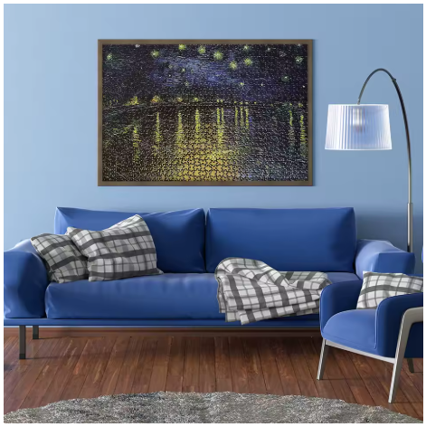Masterpieces to Recompose - Starry Night Over the Rhone by Vincent van Gogh
