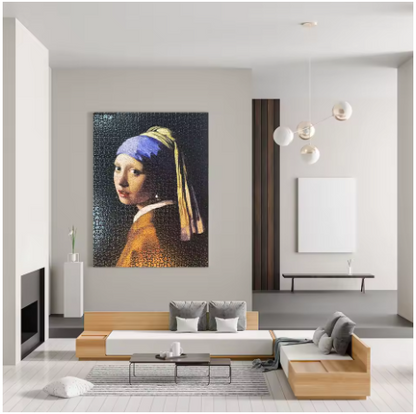 Masterpieces to Recompose - Girl with a Pearl Earring by Johannes Vermeer