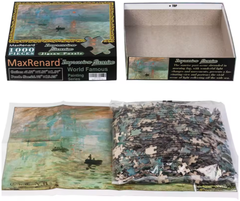 Masterpieces to Recompose - Impression, Sunrise by Claude Monet