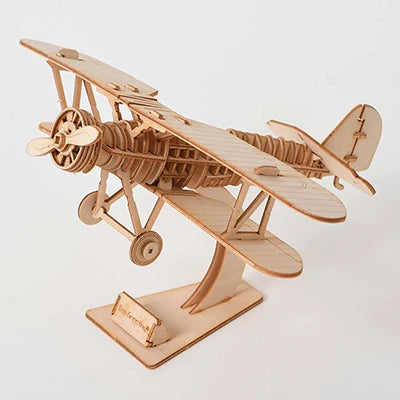 DIY 3D Wooden Puzzle Model Animal Montessori Toys for Children Crafts Dachshund Skeleton Assembly Gift Set for Kids Adults Teens